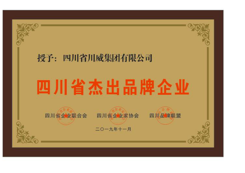 集團公司、川威大學(xué)分別榮獲“四川杰出品牌企業(yè)”、“最具成長性企業(yè)大學(xué)”(圖2)