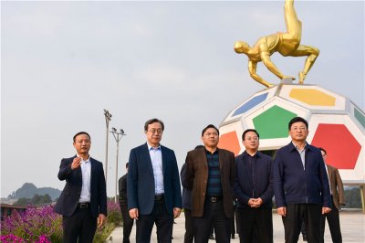 省總工會(huì)領(lǐng)導(dǎo)一行到川威連界基地調(diào)研