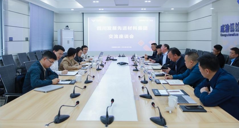 四川發(fā)展先進材料集團蒞威參觀座談(圖3)