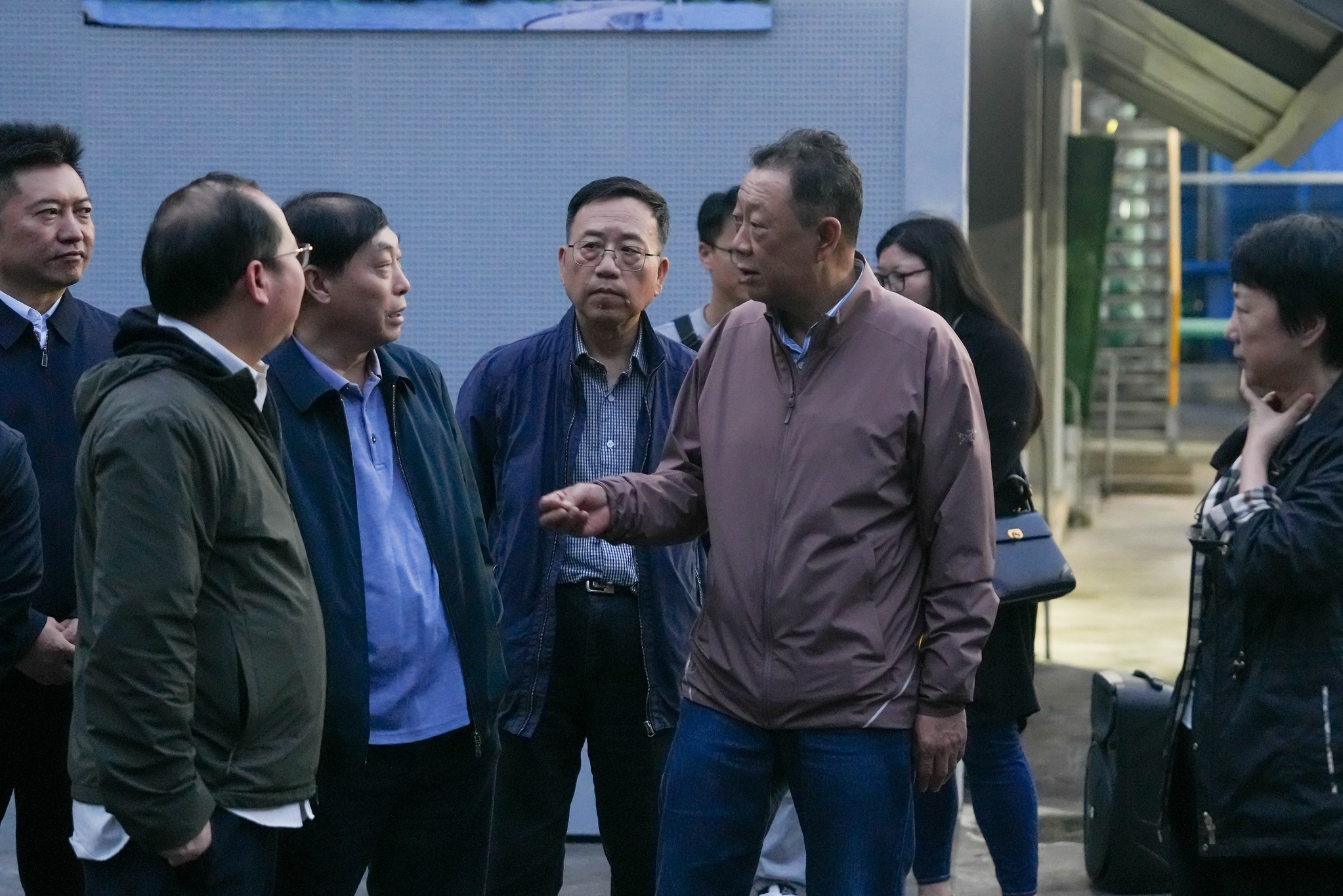 省高科協(xié)理事長，省政協(xié)黨組原副書記、副主席曲木史哈一行到川威調(diào)研(圖3)