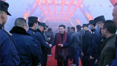 張燈結彩迎新年 齊心協(xié)力譜新篇丨集團領導大年初一開展新春慰問活動