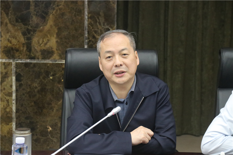 中鐵物資集團(tuán)總經(jīng)理、黨委副書記唐建勇一行到川威座談交流(圖3)